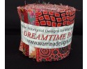 Dreamtime Aboriginal Jelly Roll - Red Colour Theme